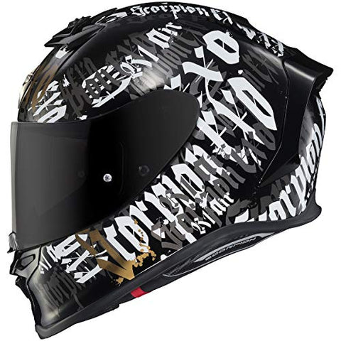large scorpion helmet Scorpion EXO-R1 Air Blackletter Helmet