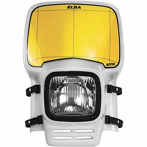 Acerbis 26330-50002 Headlight Elba 2 White 12V/35W - Throttle City Cycles