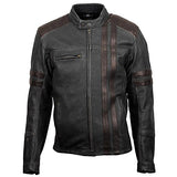 ScorpionEXO 1909 Leather Men's Street Motorcycle Jackets - Throttle City Cycles