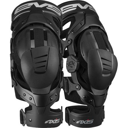 EVS Sports Black Axis Sport Knee Brace Size X-Large Pair Made for Lightweight Comfort and Flexibility AXISS-BK-XP - Throttle City Cycles
