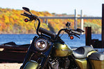 Kuryakyn 2719 MTX Road Thunder Weather Resistant Motorcycle Sound Bar Plus: 300 Watt Handlebar Mounted Audio Speakers with Bluetooth, USB Power Charger, - Throttle City Cycles