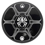 Rekluse Racing 156-9103 Derby Cover Black Gloss Scout 15-Up - Throttle City Cycles