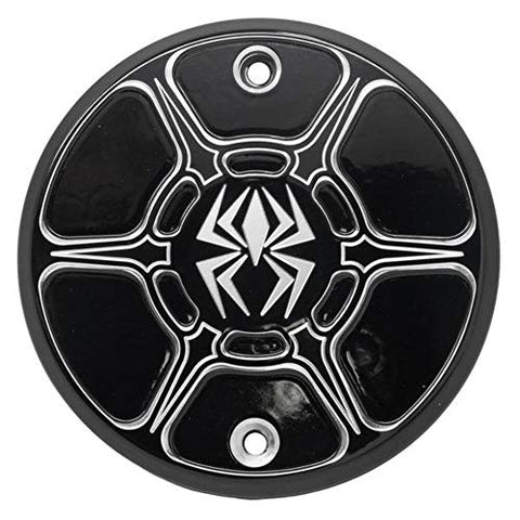 Rekluse Racing 156-9103 Derby Cover Black Gloss Scout 15-Up - Throttle City Cycles