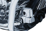 Kuryakyn 5180 Motorcycle Accent Accessory: Rear Master Cylinder Cover for 2014-17 Indian Motorcycles, Chrome - Throttle City Cycles