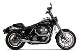 Two Brothers Racing Harley Davidson FXR (1990-1994) Comp-S 2-1 Stainless/Carbon - Throttle City Cycles