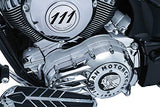 Kuryakyn 5737 Motorcycle Accent Accessory: Cylinder Base Cover for 2014-19 Indian Motorcycles, Chrome - Throttle City Cycles