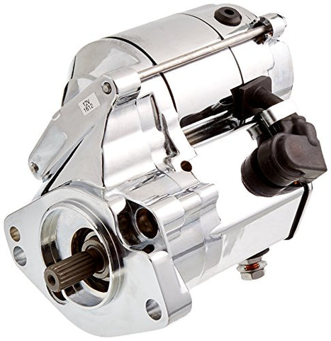 All Balls Racing 80-1002 Big Twin Starter (1.4kw Chrome) - Throttle City Cycles