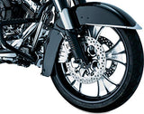 Kuryakyn 7789 Motorcycle Accent Accessory: Caliper Covers for Brembo Calipers for 2006-19 Harley-Davidson Motorcycles, Chrome, 1 Pair - Throttle City Cycles
