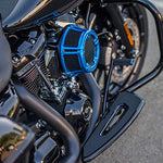 Arlen Ness 18-181 Blue Method Clear Series Air Cleaner - Throttle City Cycles