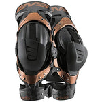 EVS Sports Unisex-Adult Axis Pro Knee Brace - Pair (Black/Copper) - Throttle City Cycles