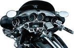 Kuryakyn 3765 Motorcycle Audio Accessory: Stereo Accent for 1996-2013 Harley-Davidson Motorcycles, Chrome - Throttle City Cycles