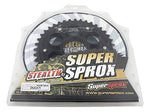 SuperSprox RST-737-40-BLK Black Stealth Sprocket - Throttle City Cycles