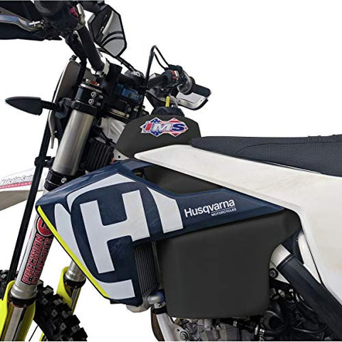 IMS Gas Tank (3.2 Gallon) (Black) Compatible with 16-18 Husqvarna FC450HQ - Throttle City Cycles