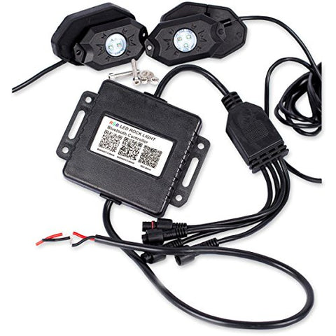 Whip-It ROC-4 LED Rock Light Set - Throttle City Cycles
