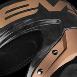 EVS Sports Unisex-Adult Axis Pro Knee Brace - Pair (Black/Copper) - Throttle City Cycles