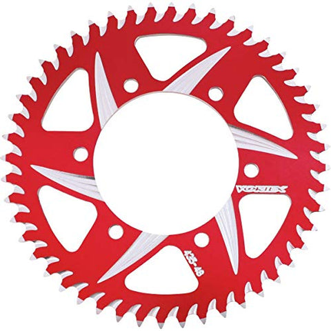 Vortex 438ZR-43 Red 43-Tooth Rear Sprocket - Throttle City Cycles