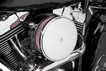 Arlen Ness 18-783 Chrome Big Sucker Stage II Air Filter Kit with Cover - Throttle City Cycles