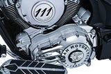 Kuryakyn 5644 Motorcycle Accent Accessory: Rear Oil Panel Cover for 2014-18 Indian Motorcycles, Chrome - Throttle City Cycles