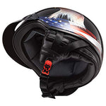 LS2 Helmets Bagger Motorcycle Half Helmet