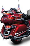 Kuryakyn 3215 Motorcycle Lighting Accent Accessory: LED Lighted Trunk Lid Handle for 2001-17 Honda Gold Wing GL1800 Motorcycles, Chrome - Throttle City Cycles