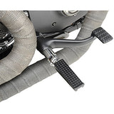 Biltwell Inc. Sanderson Footpegs - Black Electroplate FP-SAN-SS-BK - Throttle City Cycles
