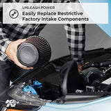 K&N Cold Air Intake Kit: High Performance, Guaranteed to Increase Horsepower: Fits 2001-2017 HARLEY DAVIDSON (Fat Bob, Dyna Low Rider, Switchback, Softail Slim, Heritage, other select models)57-1137 - Throttle City Cycles