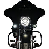Custom Dynamics TruBEAM 7&Prime, LED Headlight Chrome CDTB-7-C - Throttle City Cycles