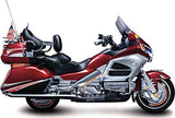 Kuryakyn 3233 Motorcycle Lighting Accent Accessory: LED Trunk Accent Swoops for 2006-17 Honda Gold Wing GL1800 Motorcycles, Chrome, 1 Pair - Throttle City Cycles