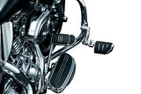 Kuryakyn 8016 Motorcycle Foot Control Component: Longhorn Offset Footpeg Mounts, Chrome, 1 Pair - Throttle City Cycles