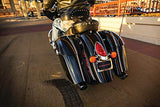 Kuryakyn LED Lighted Curved License Plate Frame - Throttle City Cycles