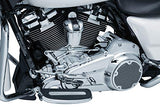 Kuryakyn 6416 Motorcycle Accent Accessory: Precision Starter Cover for 2017-19 Harley-Davidson Milwaukee-Eight Motorcycles, Chrome - Throttle City Cycles