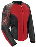 Joe Rocket Cleo 2.2 Women's Jacket Wine/Black Lg - Throttle City Cycles