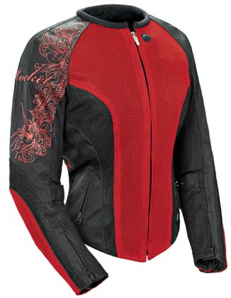Joe Rocket Cleo 2.2 Women's Jacket Wine/Black XL - Throttle City Cycles