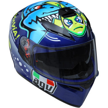 agv corsa misano via via via AGV K3 SV Rossi Misano Helmet