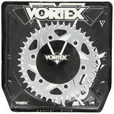Vortex 436-42 Silver 42-Tooth 530-Pitch Rear Sprocket - Throttle City Cycles