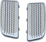 Kuryakyn 7681 Motorcycle Accessory: Radiator Grills for 2014-19 Harley-Davidson Twin Cooled Motorcycles, Chrome, 1 Pair - Throttle City Cycles