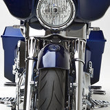 Arlen Ness 20-012 Chrome Ness Fork Boot Cover - Throttle City Cycles