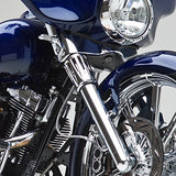 Arlen Ness 20-012 Chrome Ness Fork Boot Cover - Throttle City Cycles