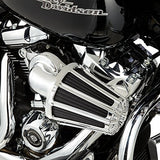 Arlen Ness Monster Big Sucker Intake Cover (10-Gauge) (Chrome) - Throttle City Cycles