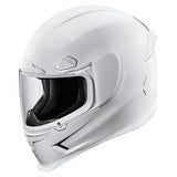 Icon Airframe Pro Gloss White Helmet - Throttle City Cycles