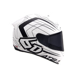 6D ATR-2 Aero Helmet (White) XL - Throttle City Cycles