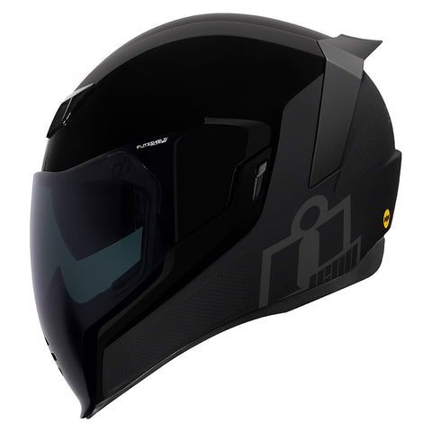 Icon Airflite MIPS Stealth Motorcycle Helmet - Throttle City Cycles