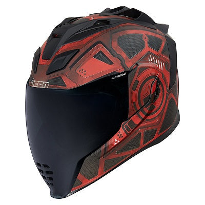 Icon Airflite Helmet Blockchain Green | Icon Full Face
