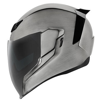 icon airflite helmet silver visor Icon Airflite Quicksilver Helmet