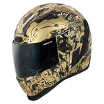 Icon Airform Guardian - Gold Helmet - Throttle City Cycles