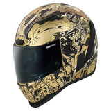 Icon Airform Guardian - Gold Helmet - Throttle City Cycles