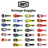 100% Armega Goggles - Throttle City Cycles