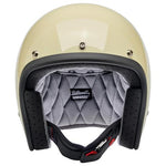 Biltwell Bonanza Helmet (Vintage White) - Throttle City Cycles
