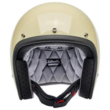 Biltwell Bonanza Helmet (Vintage White) - Throttle City Cycles