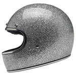 Biltwell Gringo ECE Helmet (Brite Silver MF) - Throttle City Cycles